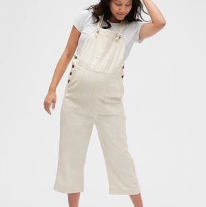 NWOT Gap Maternity Crop Overalls